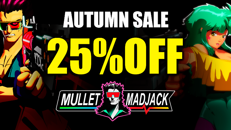 Mullet Mad Jack: New Release with Exclusive Discount and Boss Rush Mode
