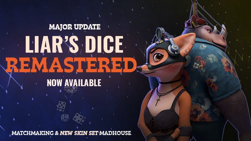 Liar's Bar: New Release with Free Madhouse Skin Set