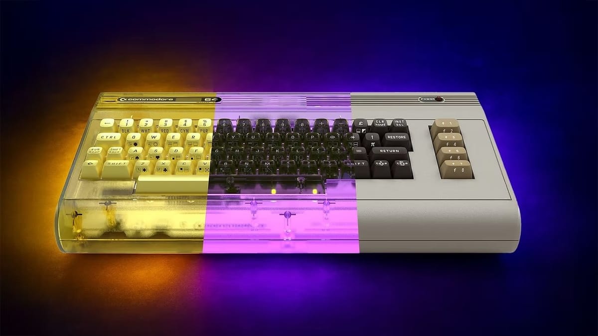 Commodore 64 Returns with Gold-Plated and Translucent Founders Edition and Starlight Edition