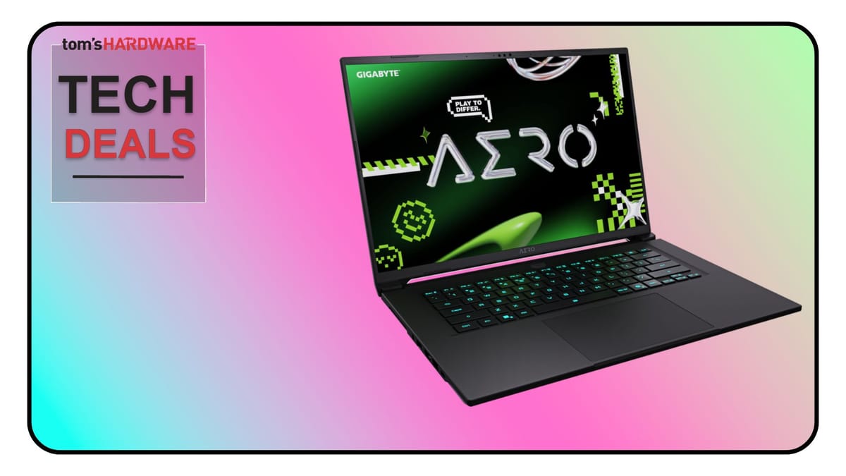 Gigabyte's Aero X16 Gaming Laptop Now Available at $1,349 with $300 Off