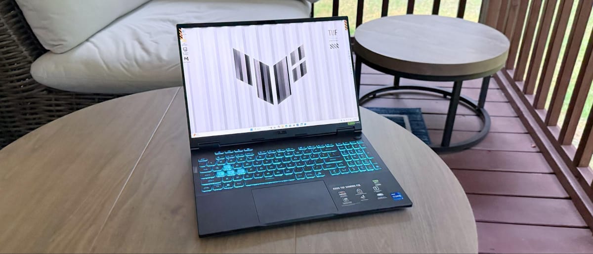 Asus TUF Gaming F16 Review: Strong Gaming Performance but Limited Storage and Battery Life