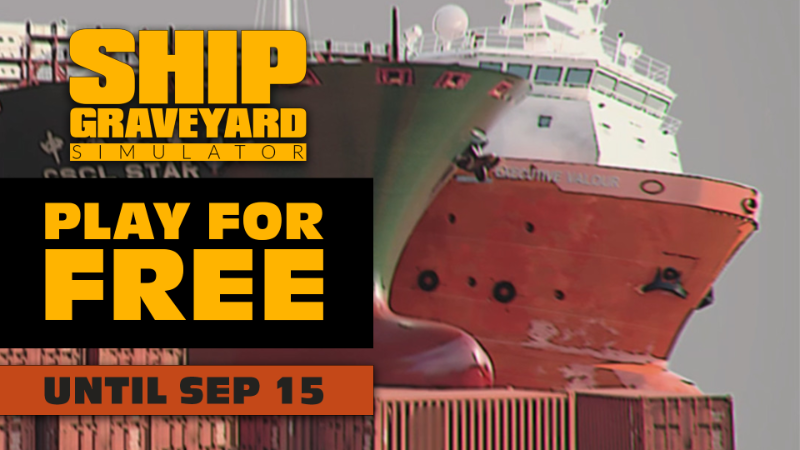 Ship Graveyard Simulator 2 Launches with Free Weekend Event and Huge Discounts