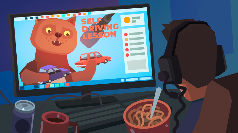 While True: learn() - A New Game Celebrating Programmers and Machine Learning