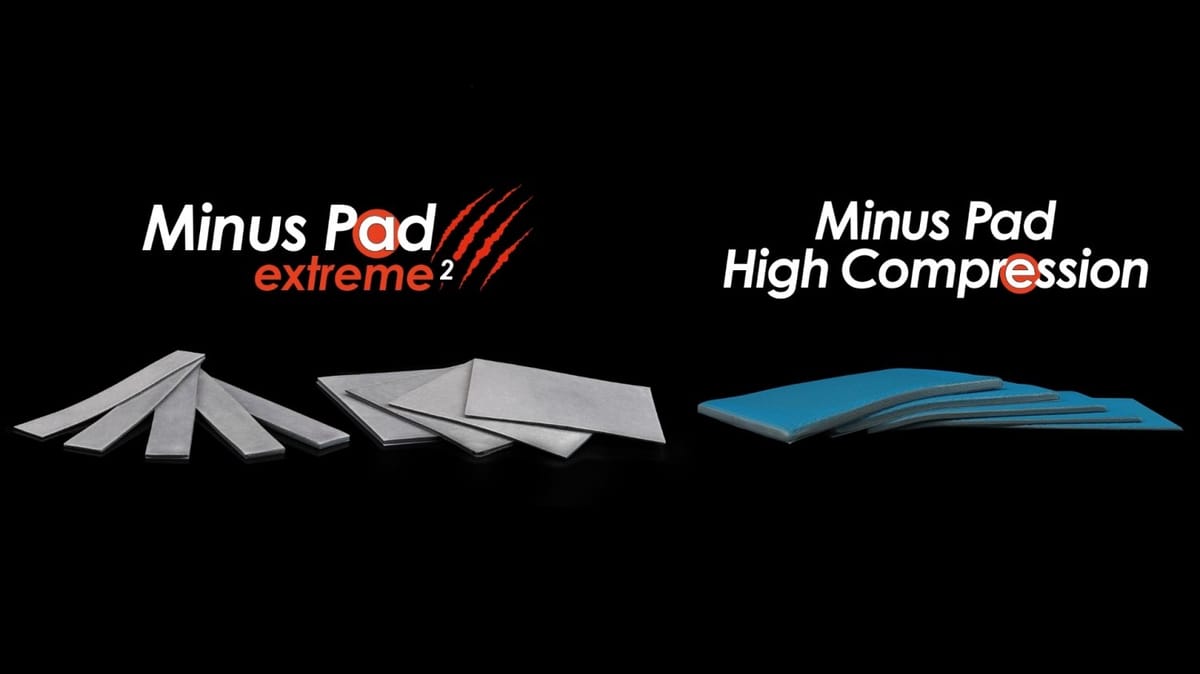 Thermal Grizzly Launches New Minus Pad Extreme 2 and High Compression Thermal Pads
