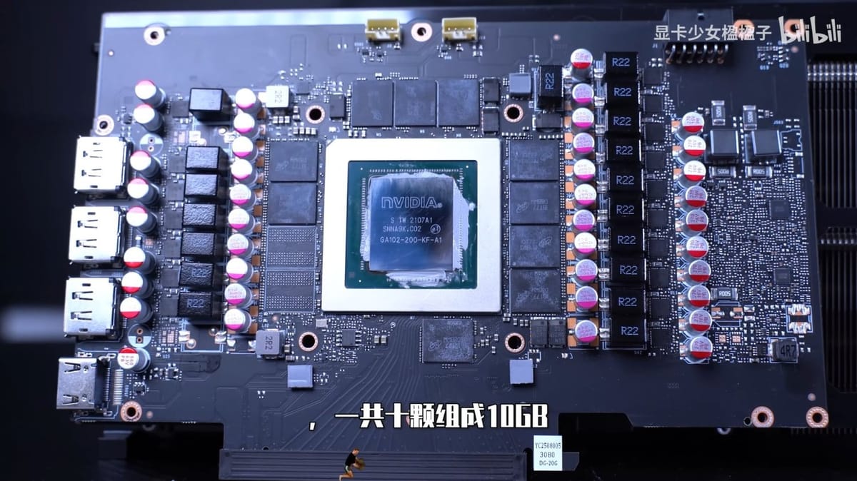 Chinese Company Intros RTX 3080 with 20GB of VRAM Using PNY 4090 Cooling Solution