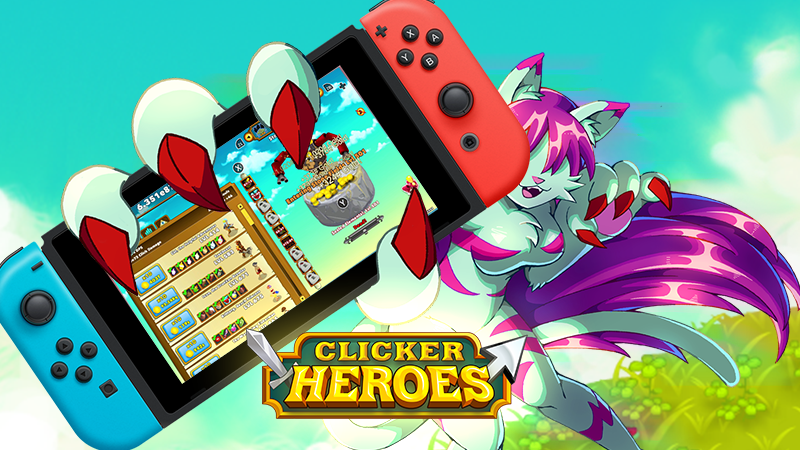 Clicker Heroes Now Available on Nintendo Switch with Free Rubies Giveaway!