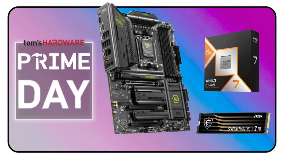 MSI Gaming Bundle: Get AMD's Ryzen 7 9800X3D for $400 with MSI X870 Tomahawk WiFi Motherboard - Prime Day Special!