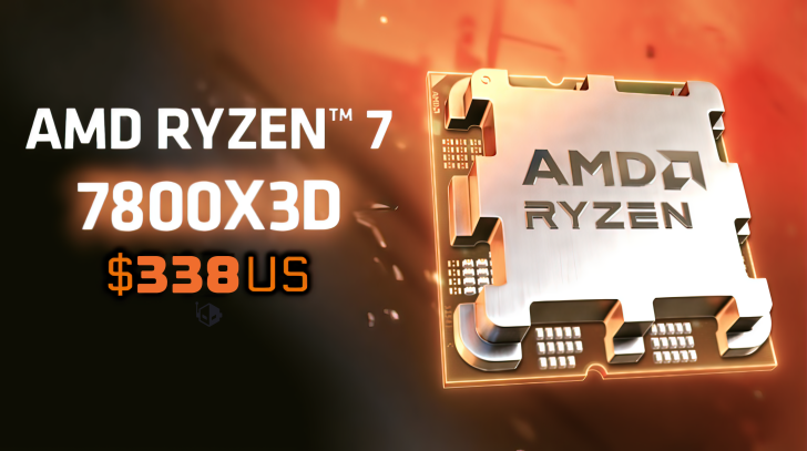 AMD Ryzen 7 7800X3D: A Gaming CPU At An Unbeatable $338 - Check Out These Amazing Deals
